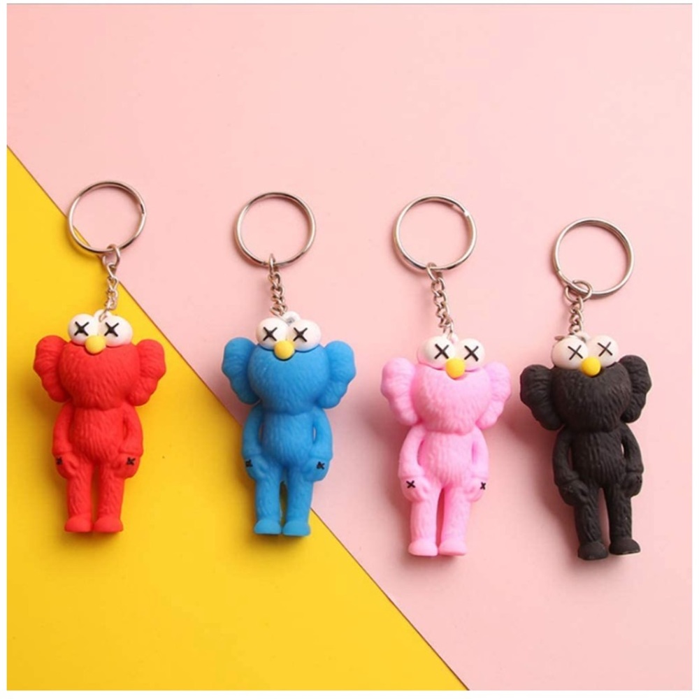 NEW BABY KAWZ KEYCHAINS IN RED BLACK PINK OR BLUE